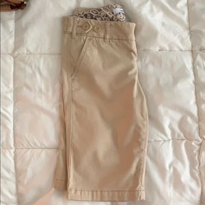 Express Khaki Bermuda shorts